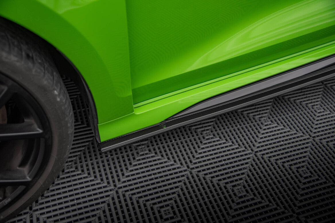 Carbon Fiber Seitenschweller für Audi RS3 Limousine 8Y - Aerowerk.