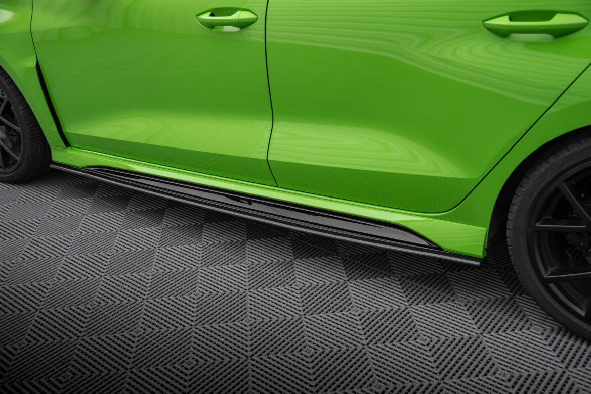 Carbon Fiber Seitenschweller für Audi RS3 Limousine 8Y - Aerowerk.