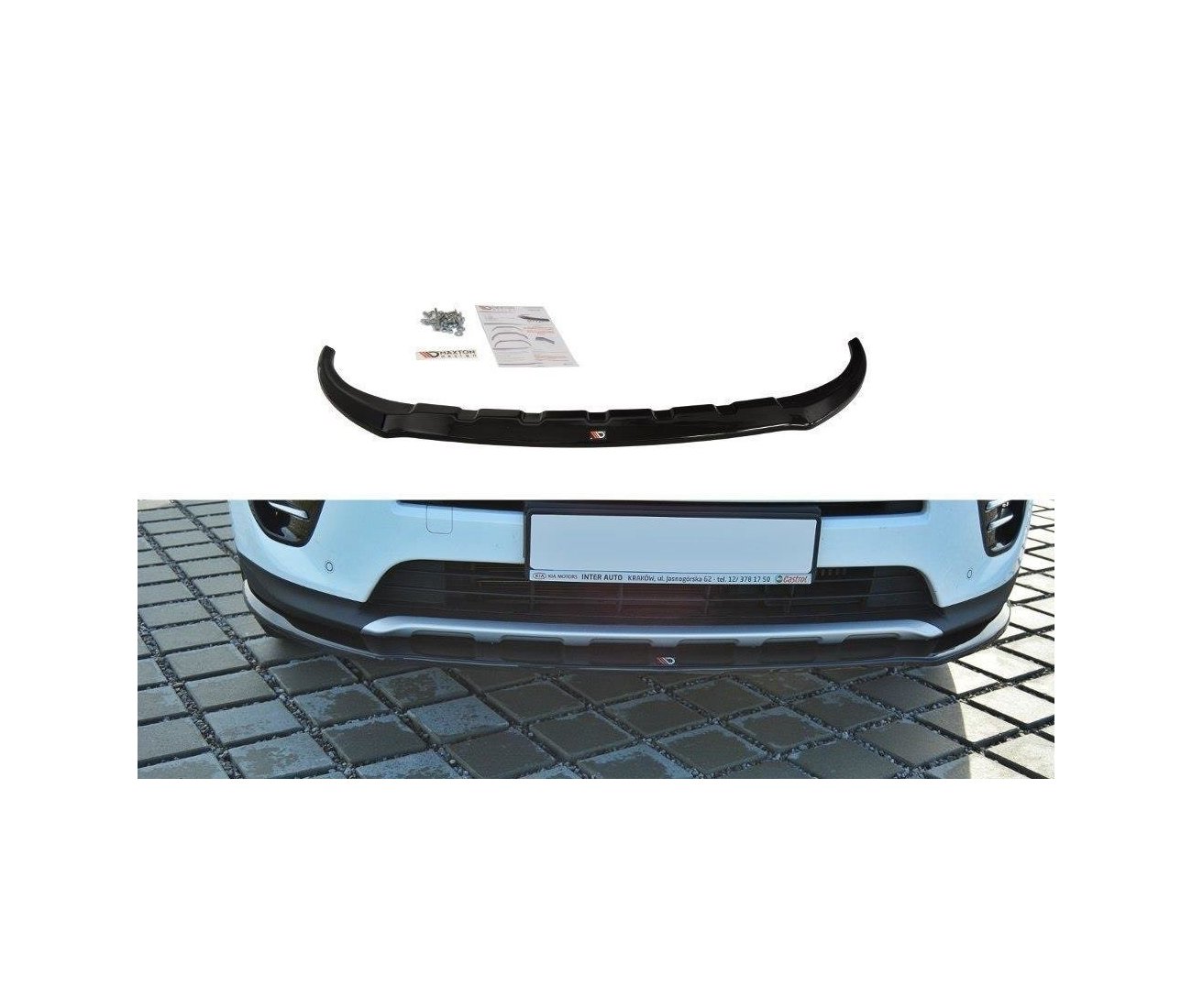 Cup Spoilerlippe Front Ansatz für Kia Sportage GT-Line - Aerowerk.