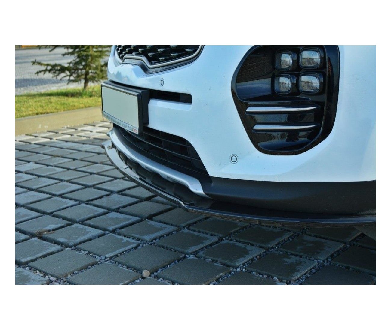 Cup Spoilerlippe Front Ansatz für Kia Sportage GT-Line - Aerowerk.