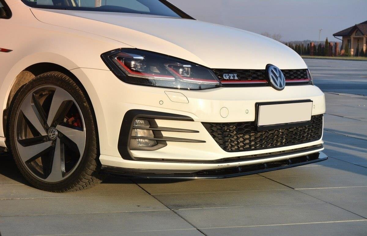 Cup Spoilerlippe Front Ansatz für VW GOLF 7 GTI FACELIFT V.1 - Aerowerk.