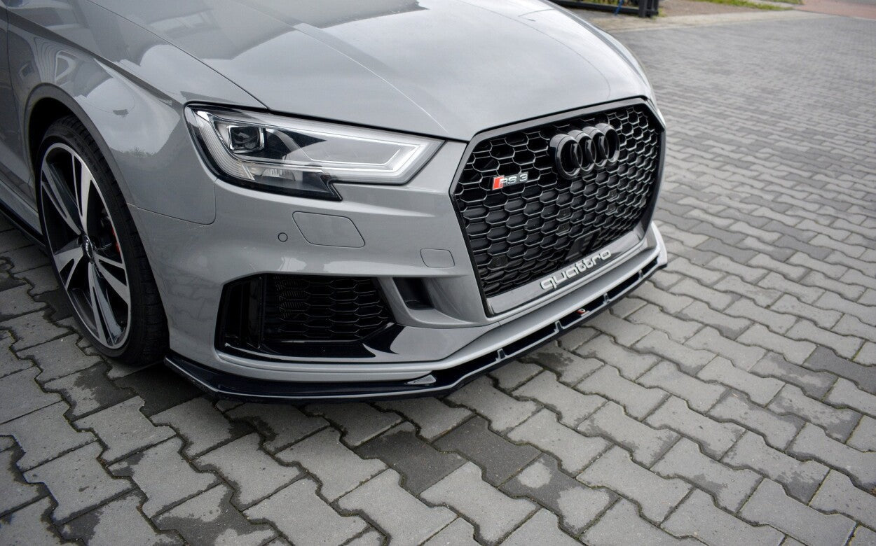 Cup Spoilerlippe Front Ansatz V.1 für Audi RS3 8V FL Limousine - Aerowerk.