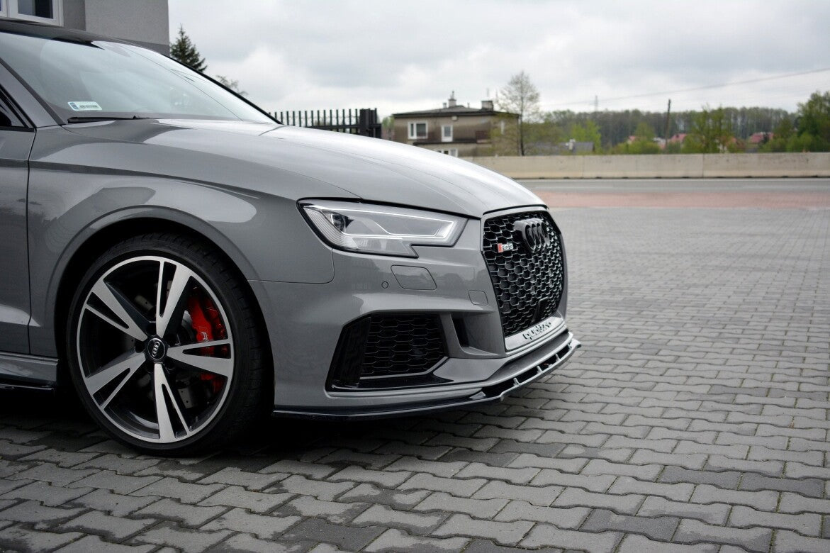 Cup Spoilerlippe Front Ansatz V.1 für Audi RS3 8V FL Limousine - Aerowerk.