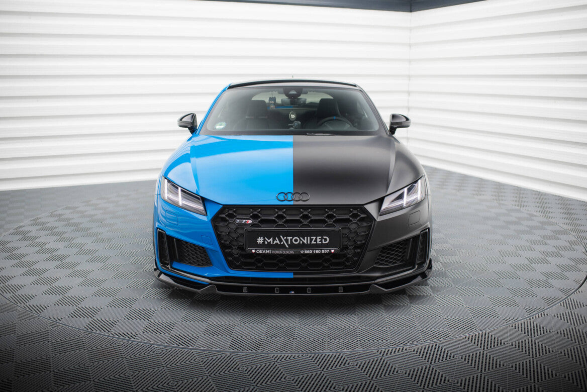 Cup Spoilerlippe Front Ansatz V.1 für Audi TT S / TT S-Line 8S FL - Aerowerk.