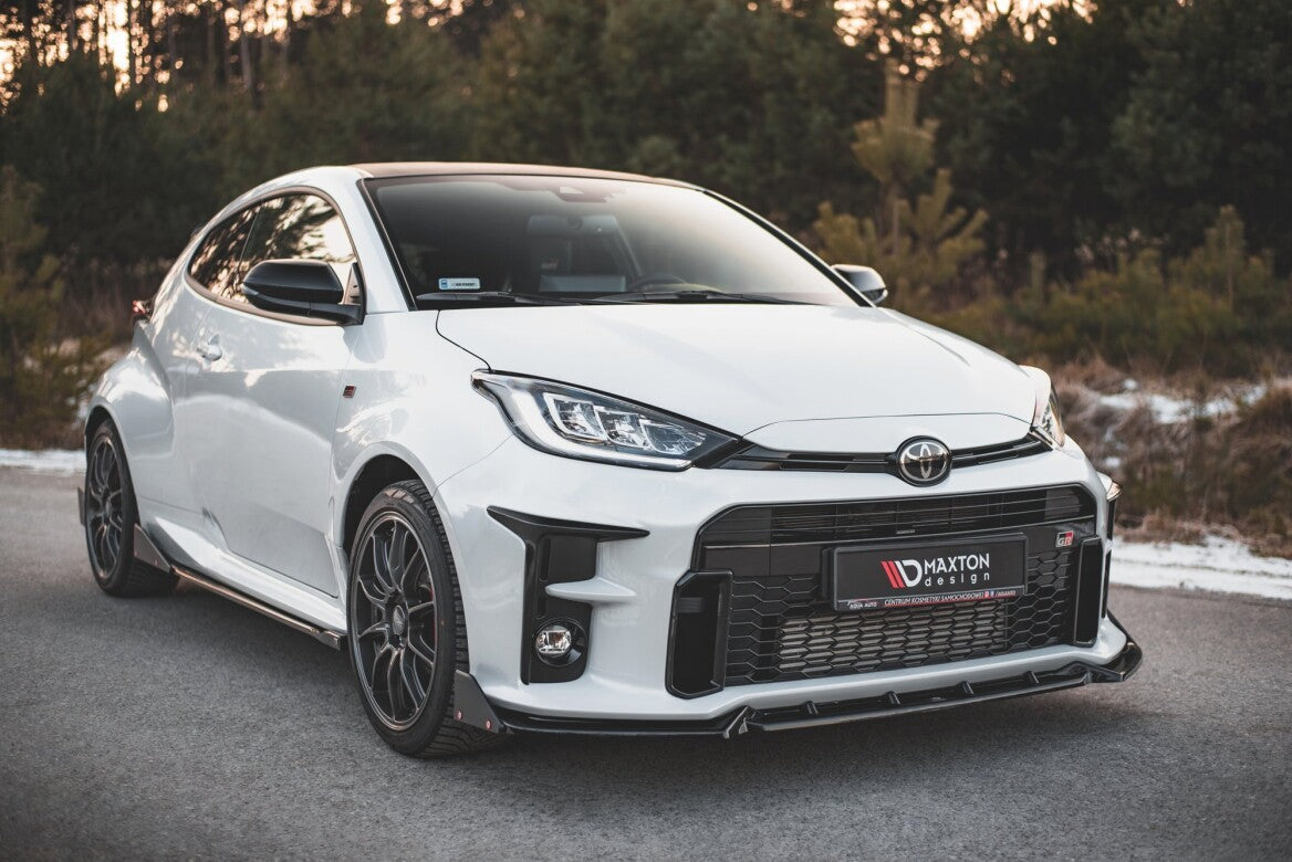 Cup Spoilerlippe Front Ansatz V.2 +Flaps für Toyota GR Yaris Mk4 - Aerowerk.