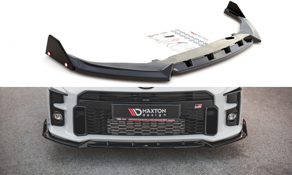 Cup Spoilerlippe Front Ansatz V.2 +Flaps für Toyota GR Yaris Mk4 - Aerowerk.