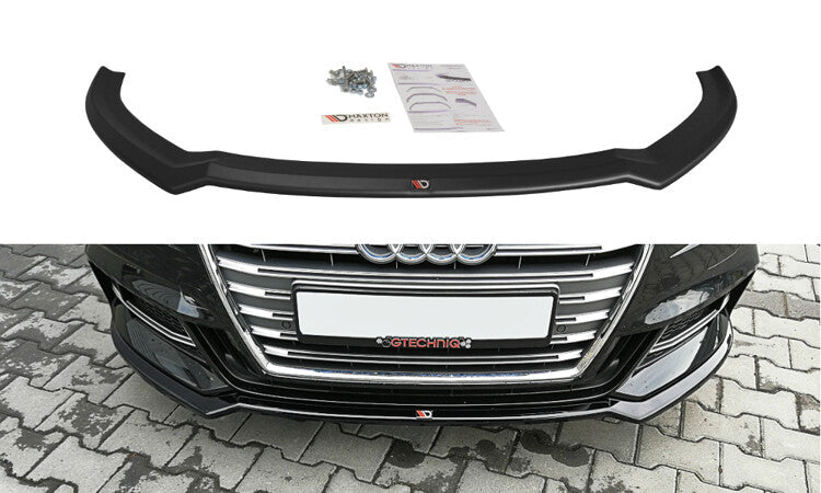 Cup Spoilerlippe Front Ansatz V.2 für Audi S3 / A3 S-Line 8V FL - Aerowerk.