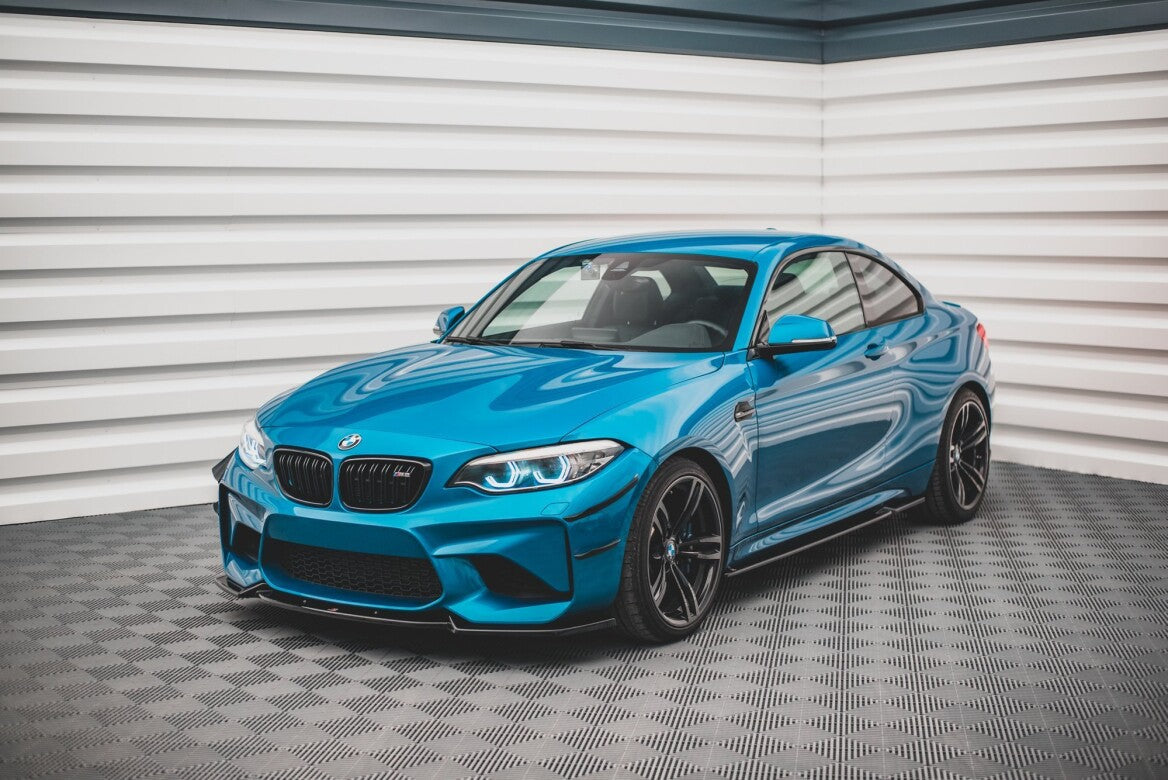 Cup Spoilerlippe Front Ansatz V.2 für BMW M2 F87 - Aerowerk.