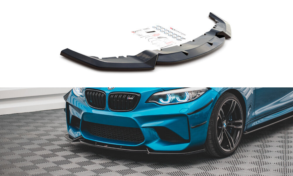 Cup Spoilerlippe Front Ansatz V.2 für BMW M2 F87 - Aerowerk.