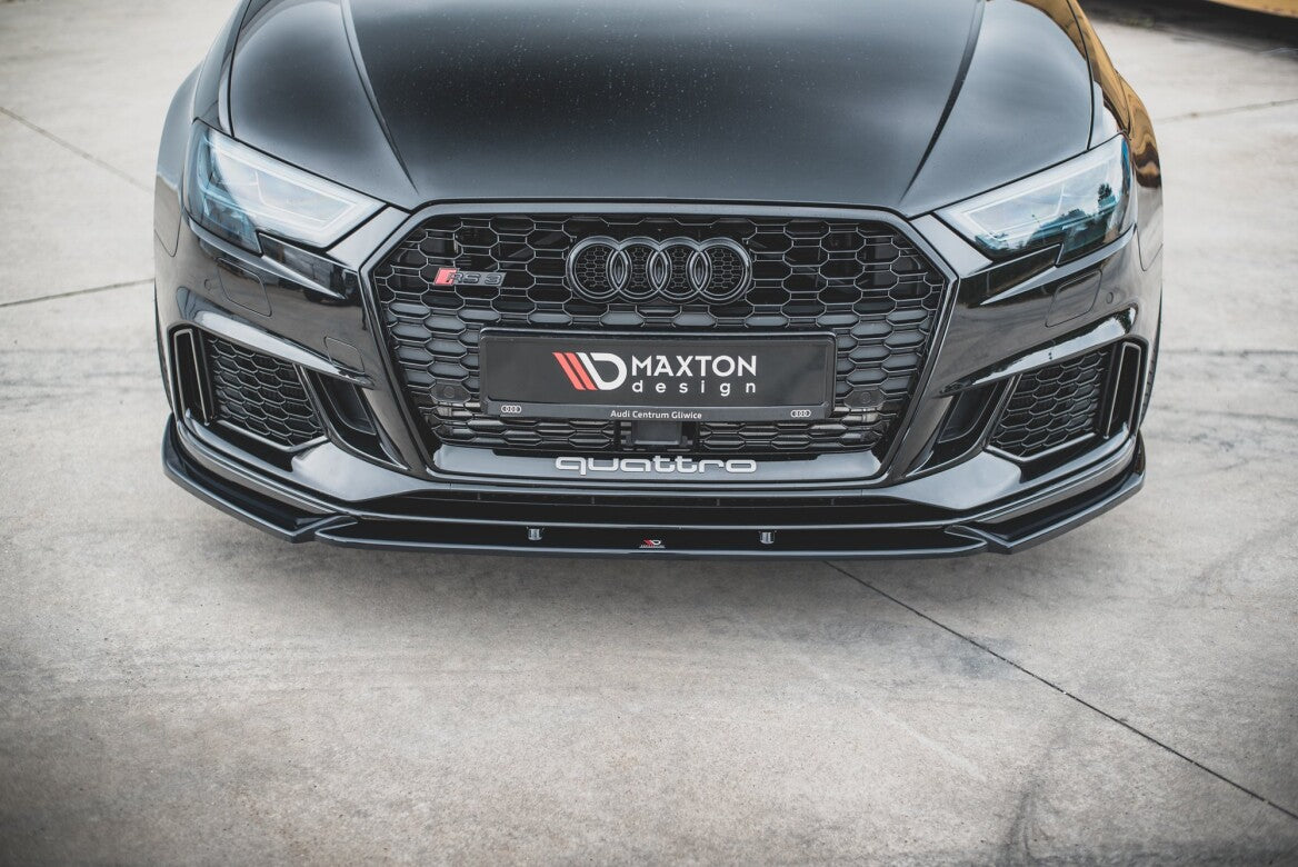 Cup Spoilerlippe Front Ansatz V.4 für Audi RS3 8V Facelift - Aerowerk.