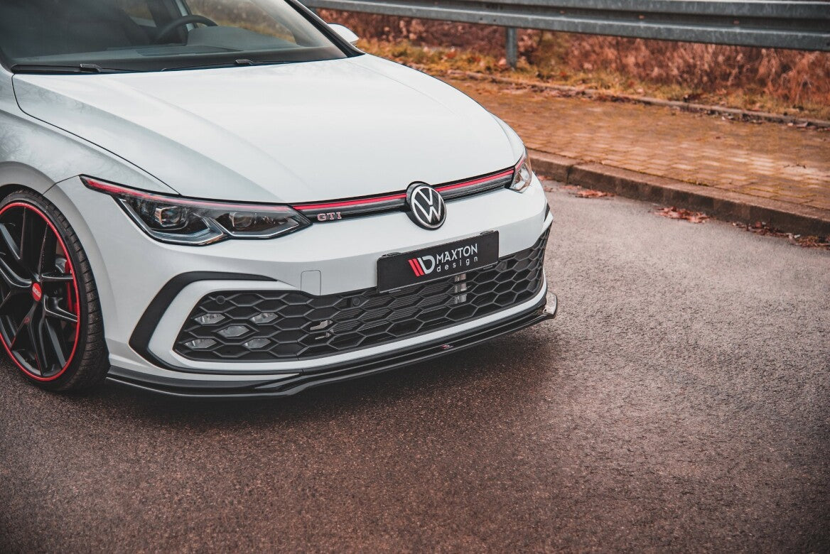 Cup Spoilerlippe Front Ansatz V.4 für VW Golf 8 GTI - Aerowerk.