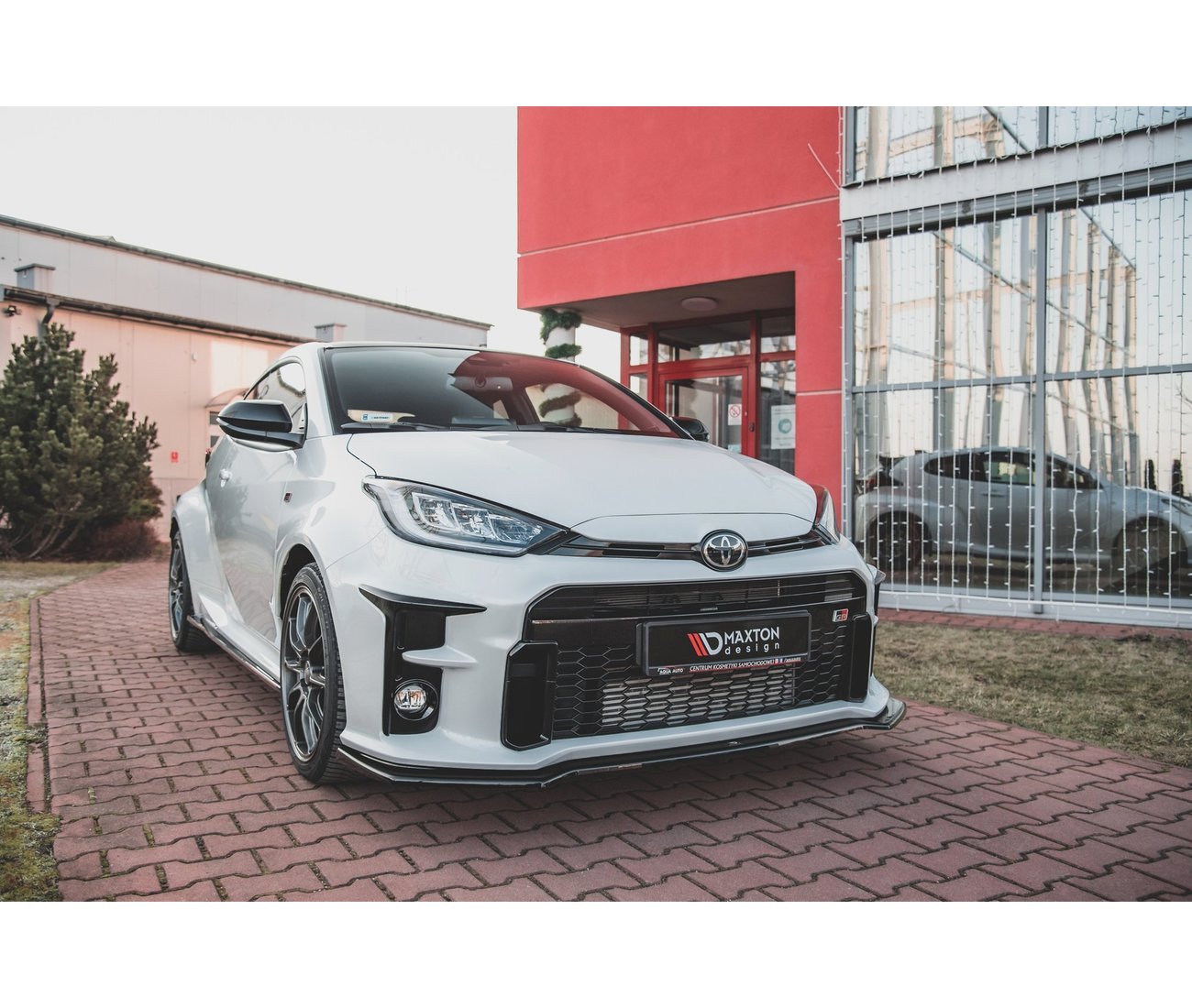 Cup Spoilerlippe V.1 für Toyota GR Yaris - Aerowerk.