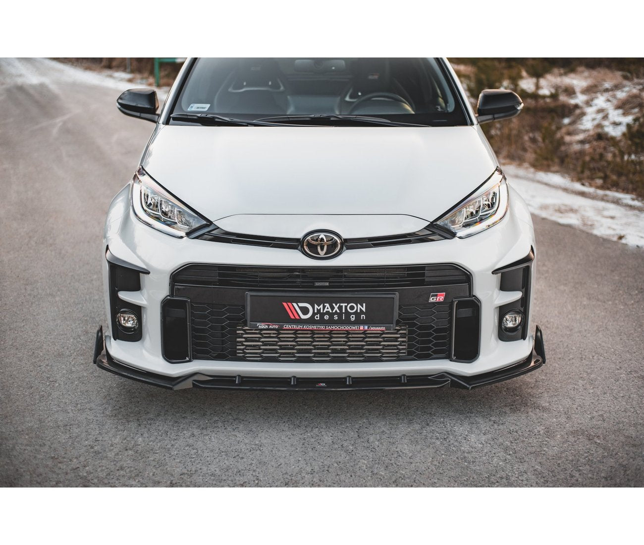 Cup Spoilerlippe V.3 + Flaps für Toyota GR Yaris - Aerowerk.