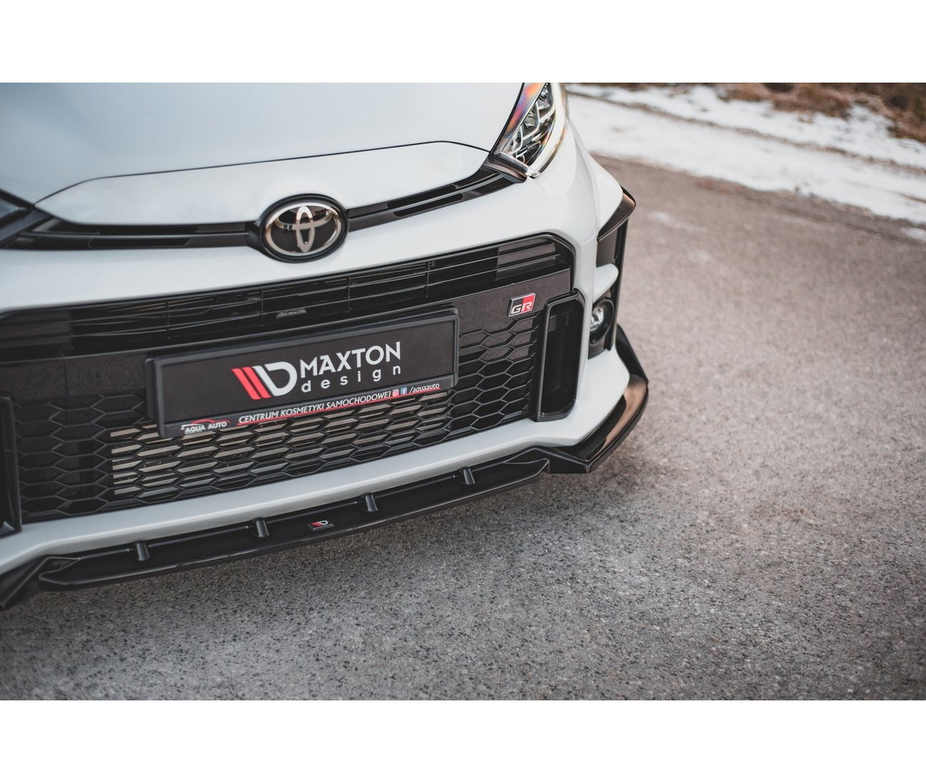 Cup Spoilerlippe V.3 + Flaps für Toyota GR Yaris - Aerowerk.