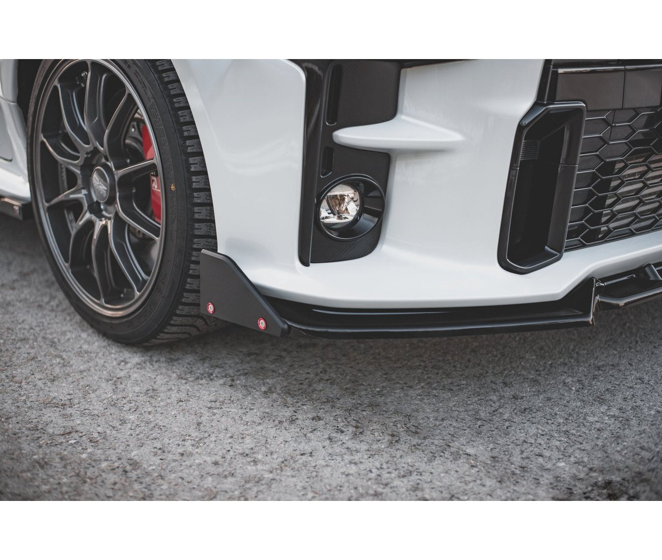 Cup Spoilerlippe V.3 + Flaps für Toyota GR Yaris - Aerowerk.