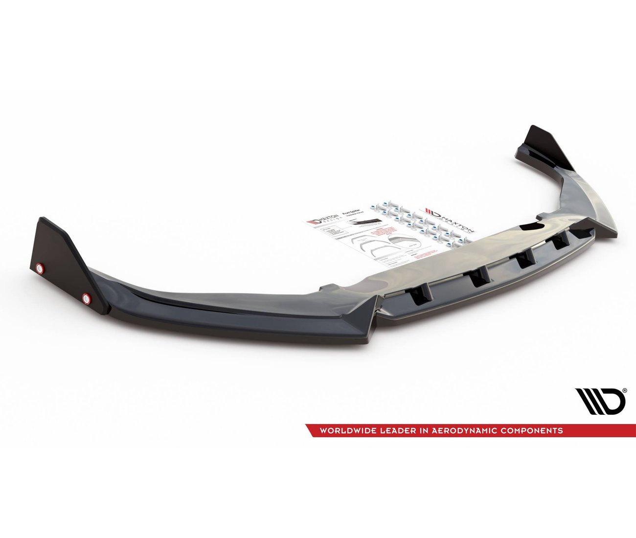 Cup Spoilerlippe V.3 + Flaps für Toyota GR Yaris - Aerowerk.