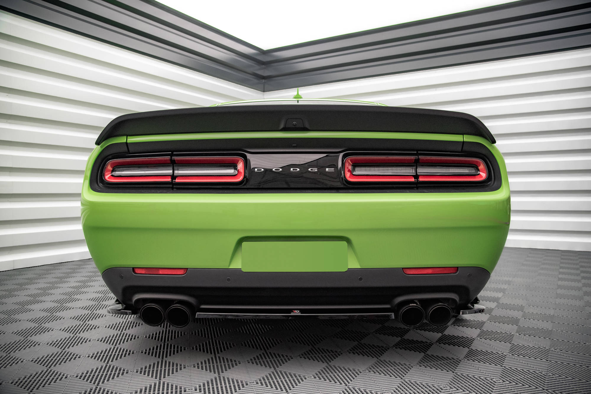 Maxton Design - Diffusor für Dodge Challenger SRT Hellcat Widebody Mk3 - Aerowerk.
