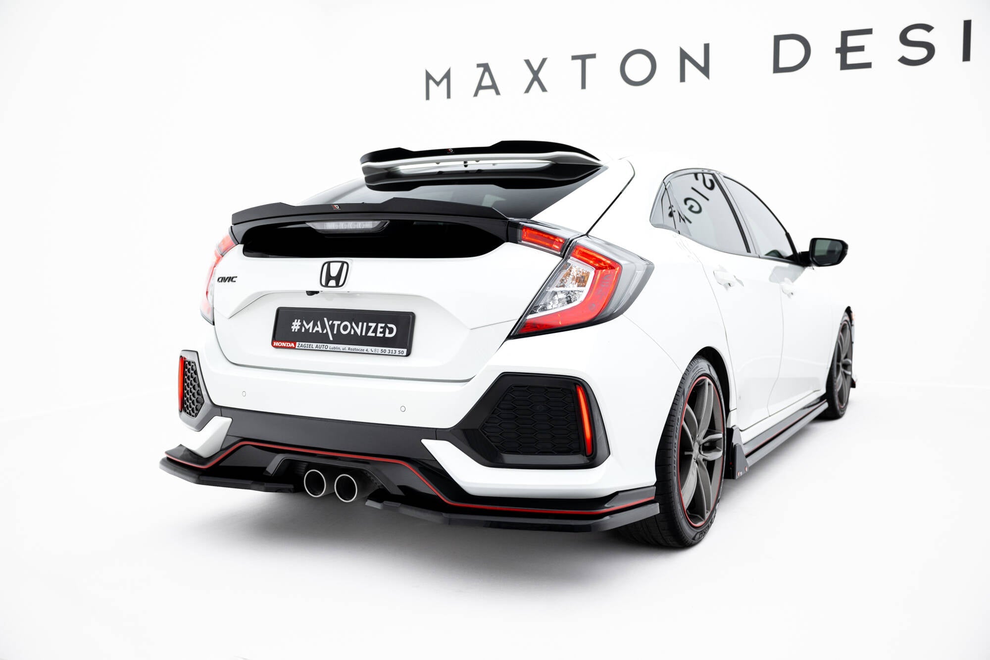 Maxton Design - Diffusor für Honda Civic Sport Mk 10 - Aerowerk.