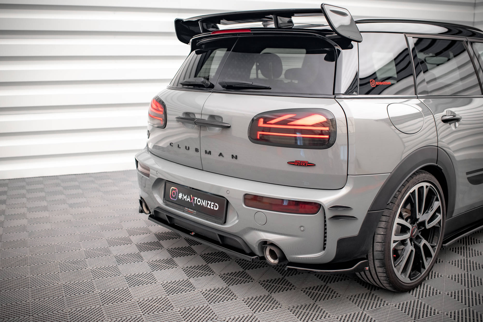 Maxton Design - Diffusor für Mini Cooper Clubman John Cooper Works F54 Facelift - Aerowerk.