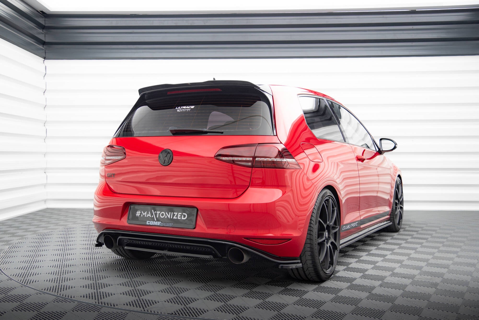 Maxton Design - Diffusor für VW GOLF Mk7 GTI CLUBSPORT - Aerowerk.