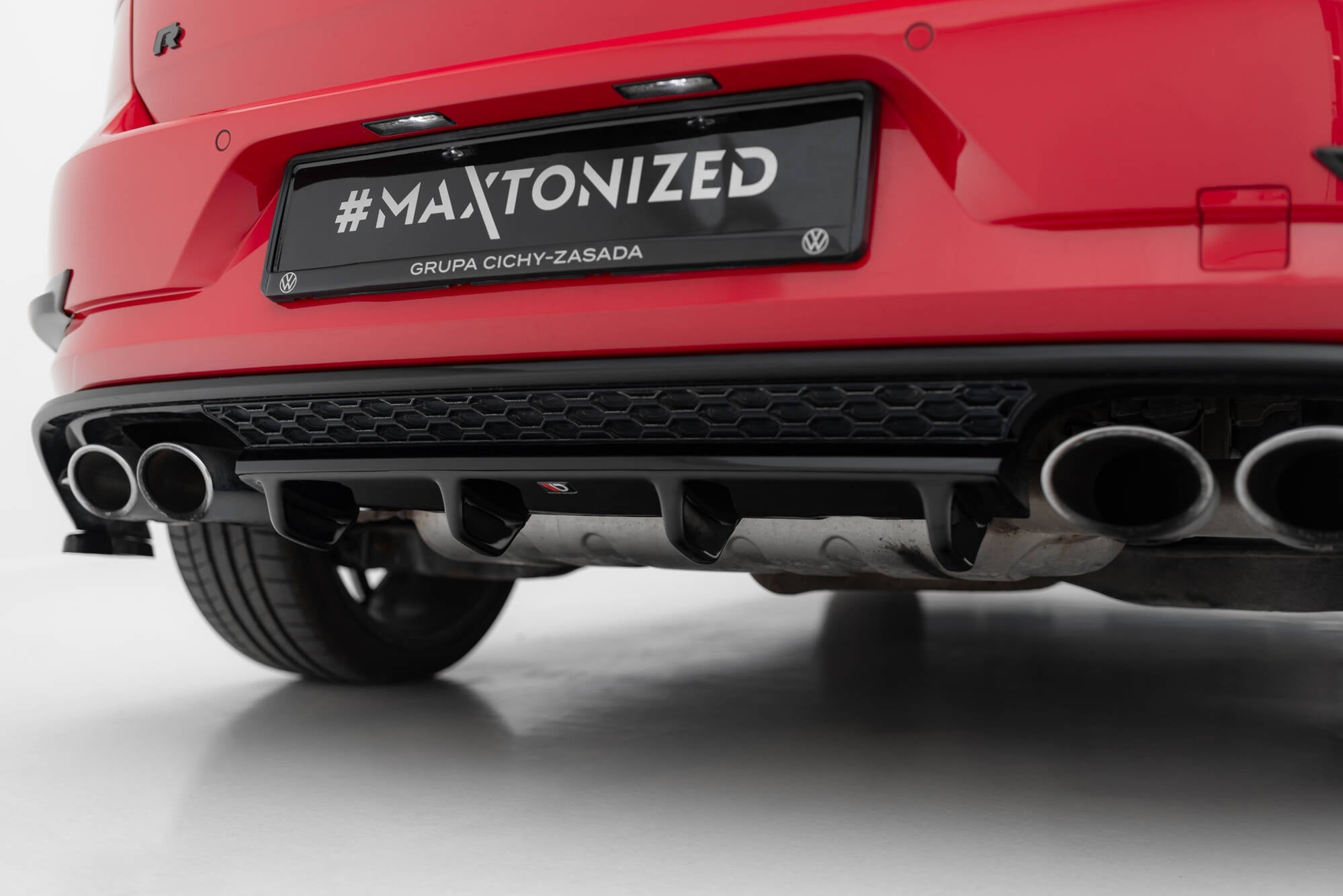 Maxton Design - Diffusor für VW Golf R Hatchback Mk7 Facelift - Aerowerk.