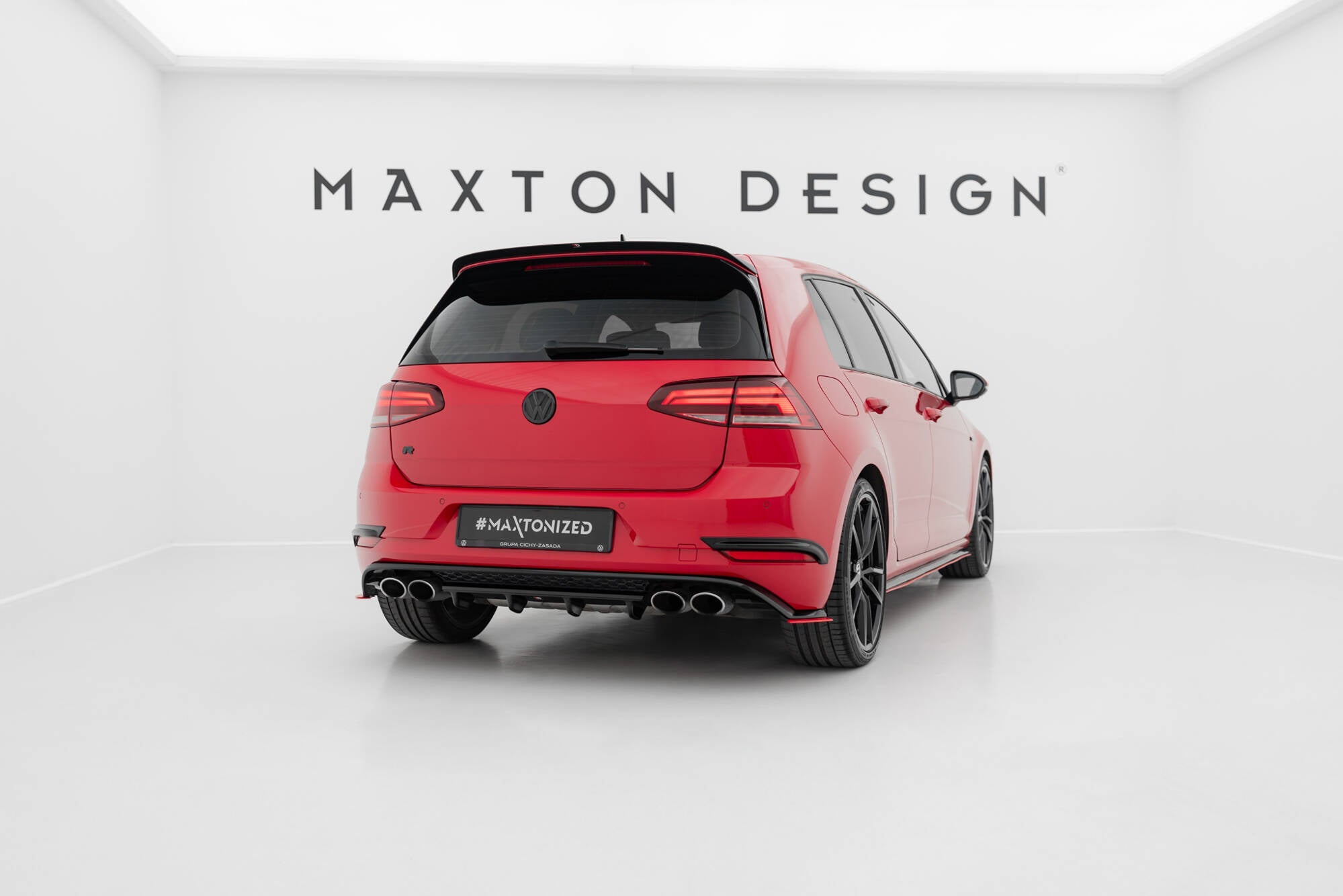 Maxton Design - Diffusor für VW Golf R Hatchback Mk7 Facelift - Aerowerk.