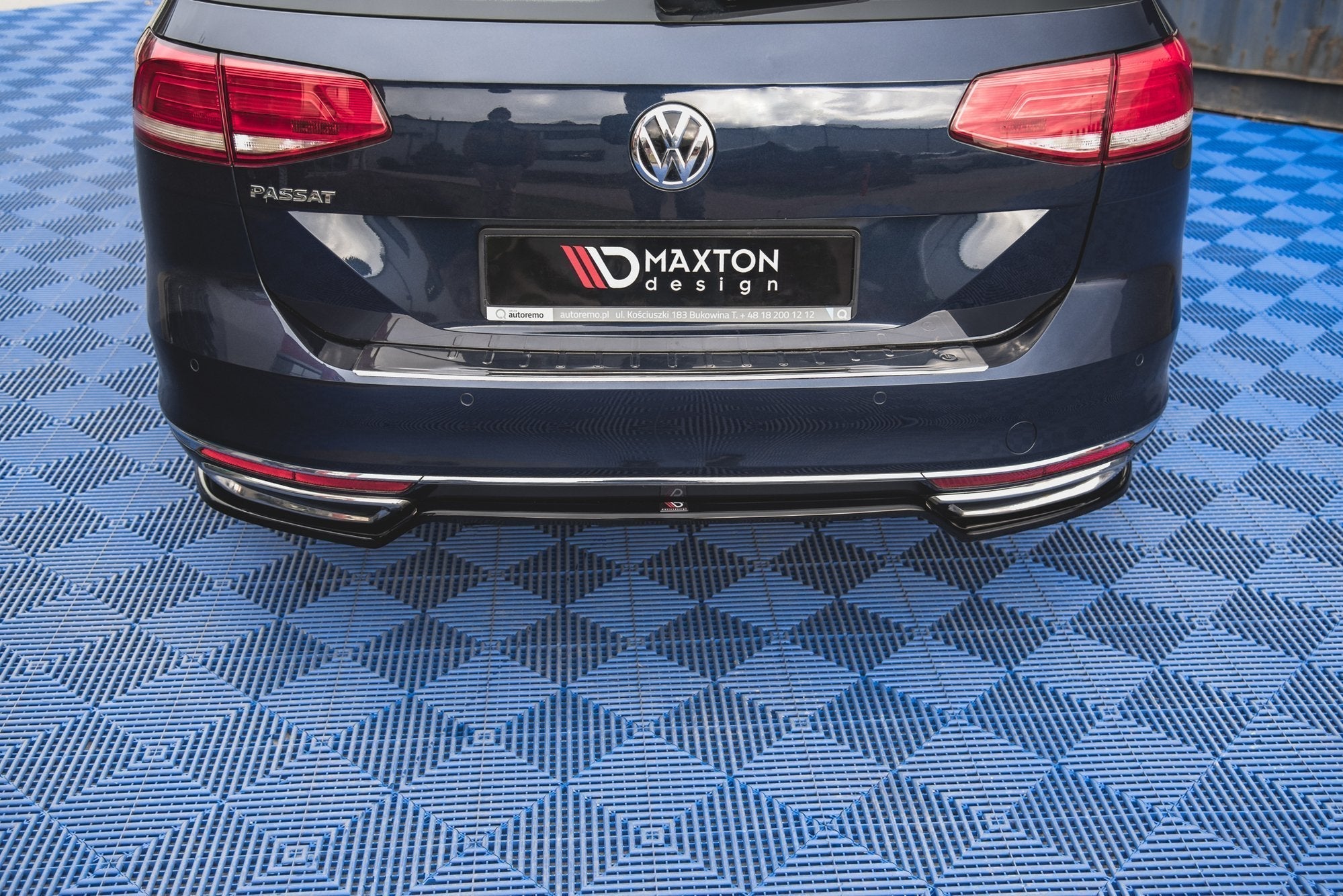 Maxton Design - Diffusor für VW Passat B8 - Aerowerk.