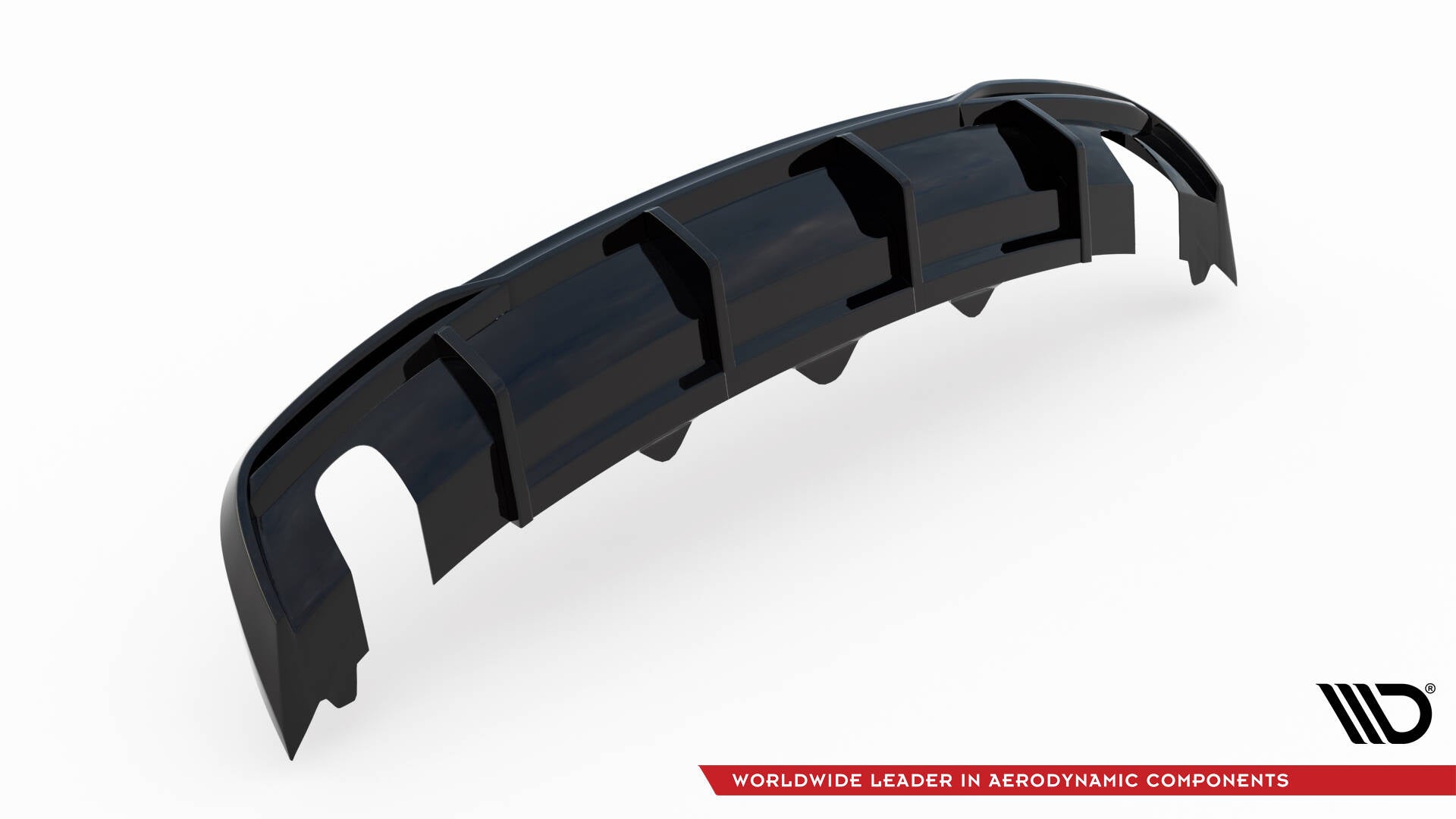 Maxton Design - Diffusor Heck Ansatz für Audi A5 8T Facelift (Einzelauspuff li. re.) - Aerowerk.