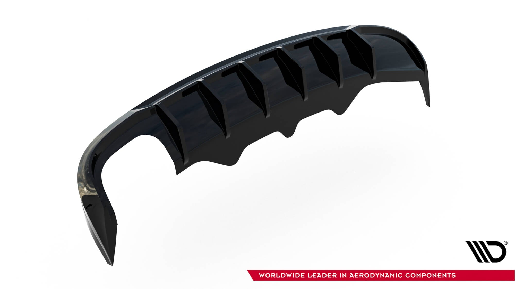 Maxton Design - Diffusor Heck Ansatz für Audi A5 S - Line Sportback 8T (Doppelauspuff li.endrohr) - Aerowerk.