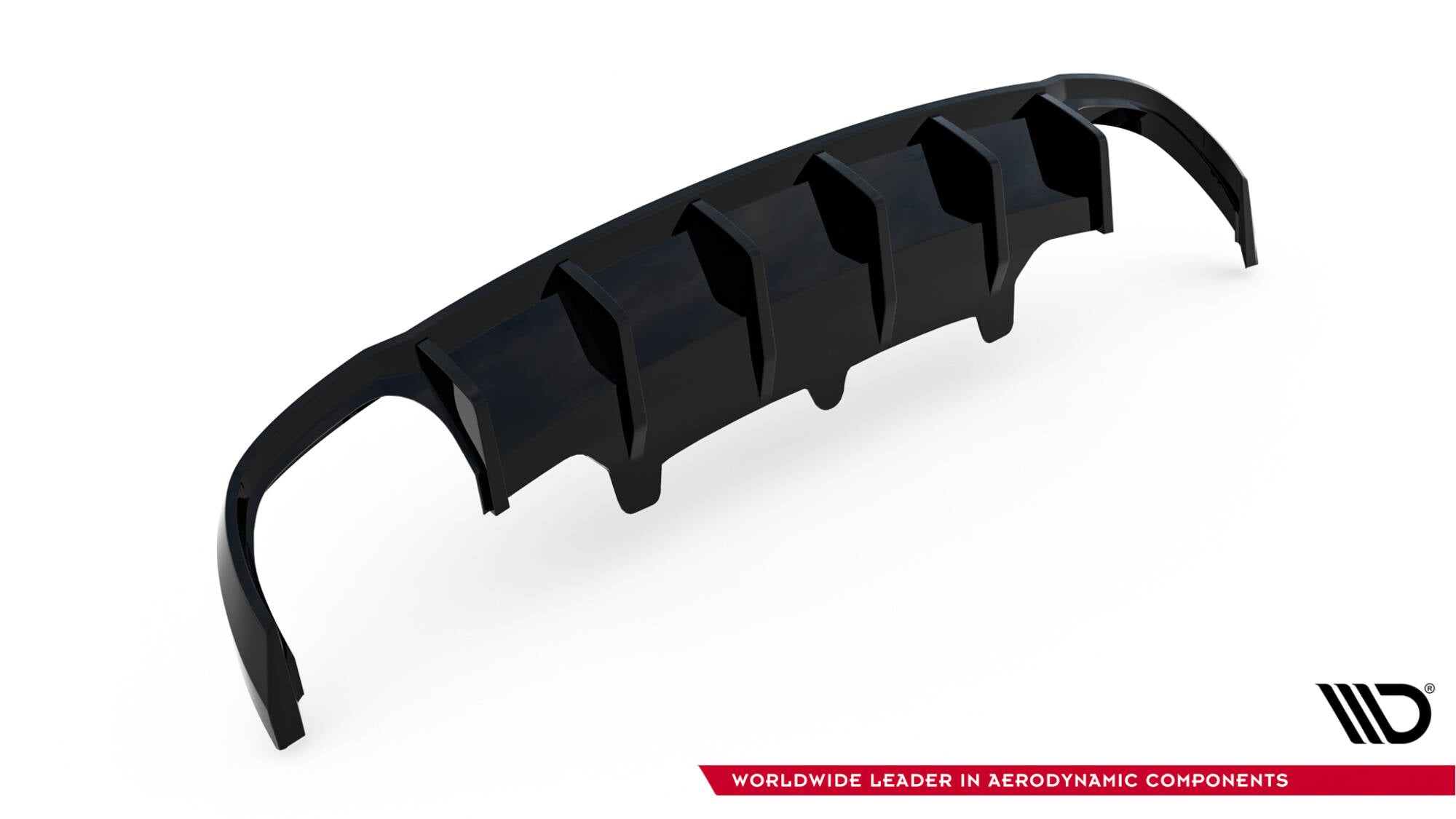 Maxton Design - Diffusor Heck Ansatz für Audi A6 Limousine / Avant C7 (Doppelauspuff li. re.) - Aerowerk.