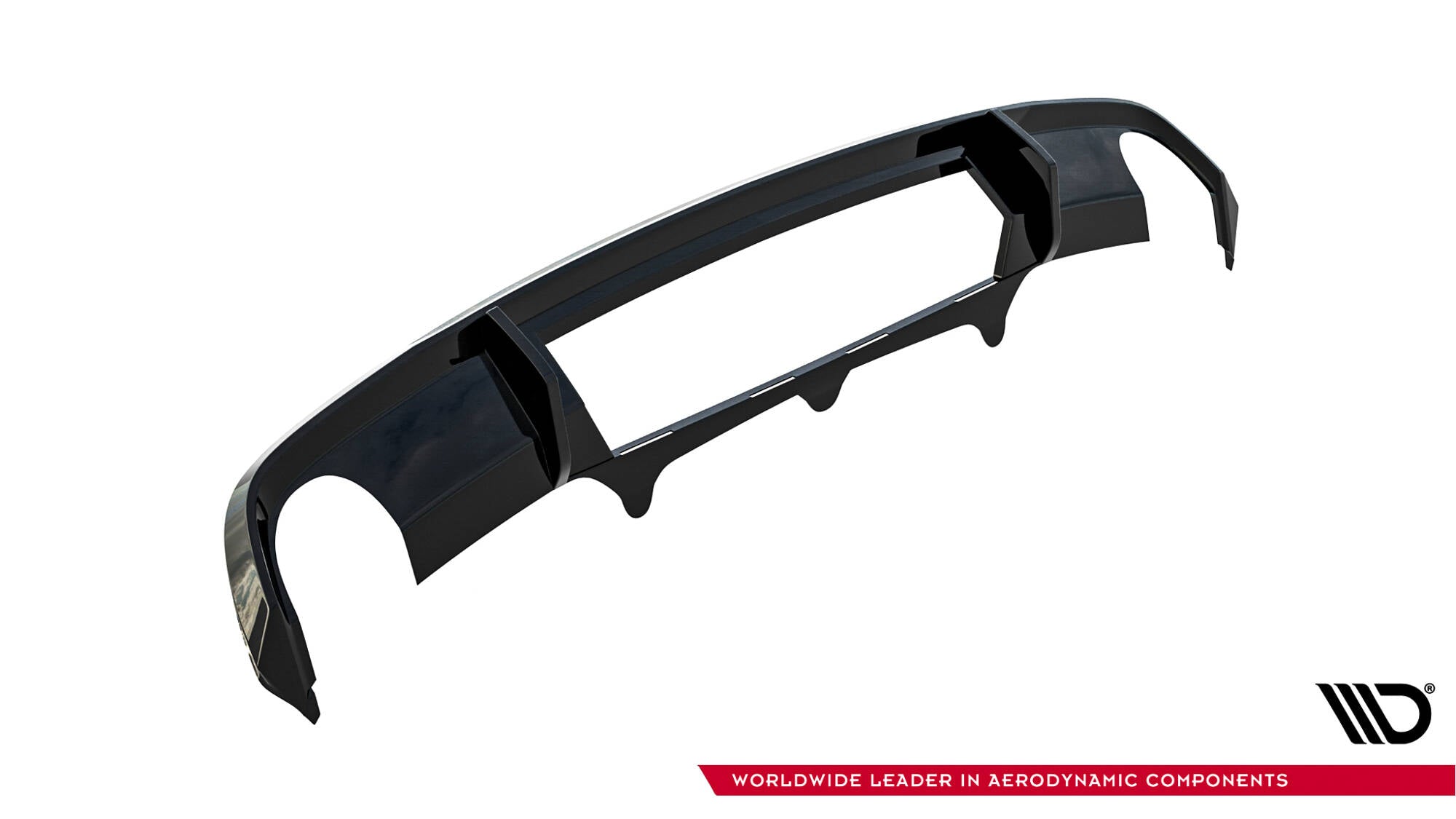 Maxton Design - Diffusor Heck Ansatz für Audi A6 S - line Avant C7 - Aerowerk.