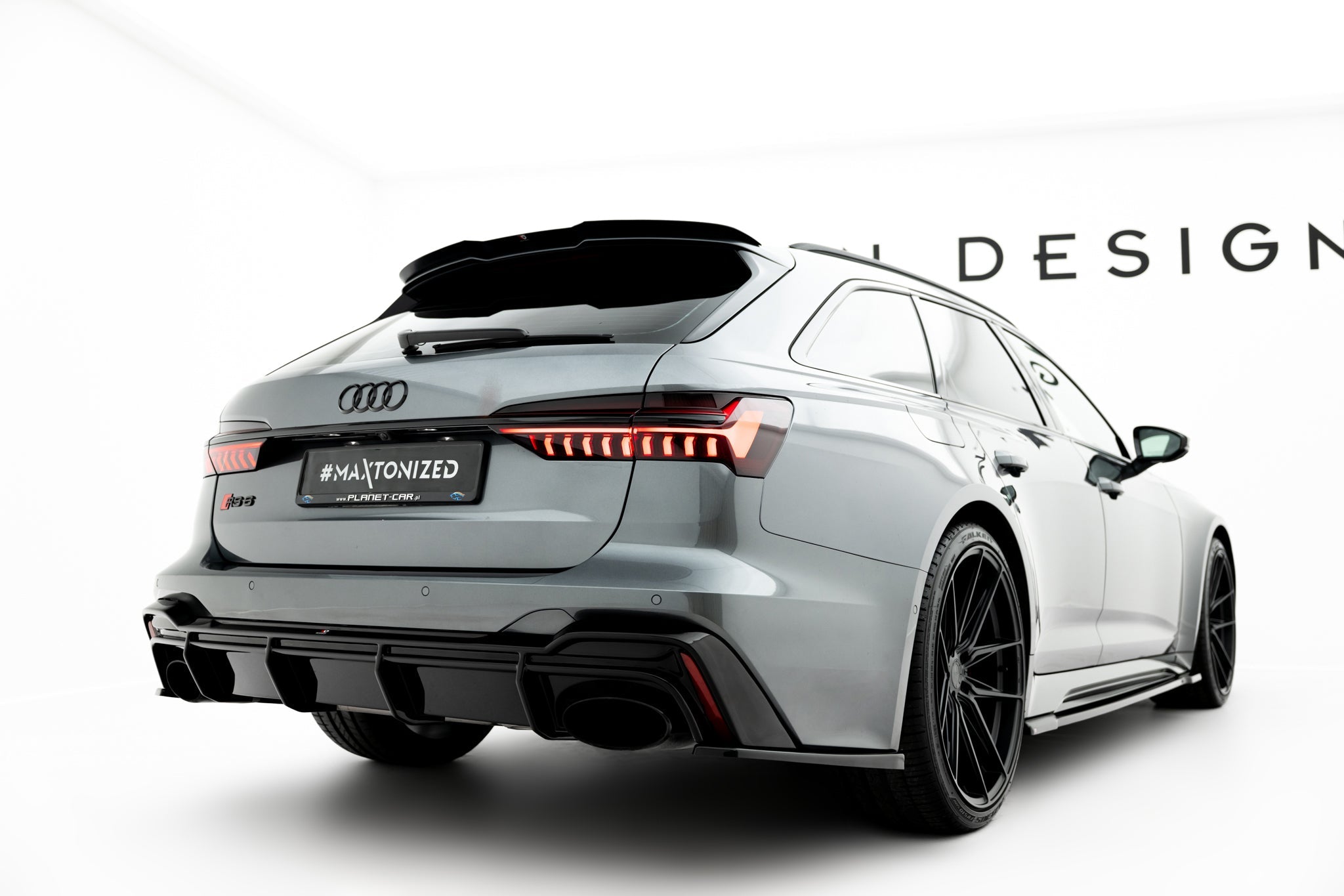 Maxton Design - Diffusor Heck Ansatz für Audi RS6 C8 - Aerowerk.