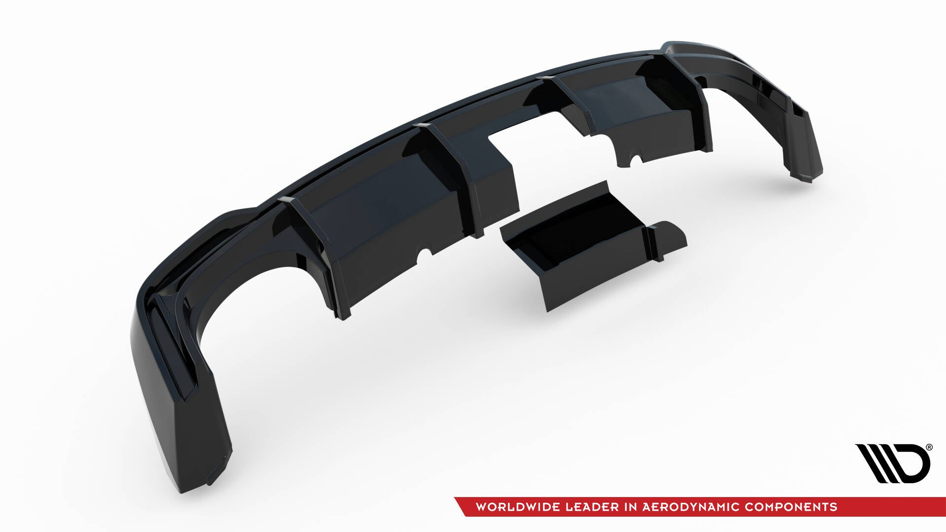 Maxton Design - Diffusor Heck Ansatz für Audi RS7 C8 (mit AHK) - Aerowerk.