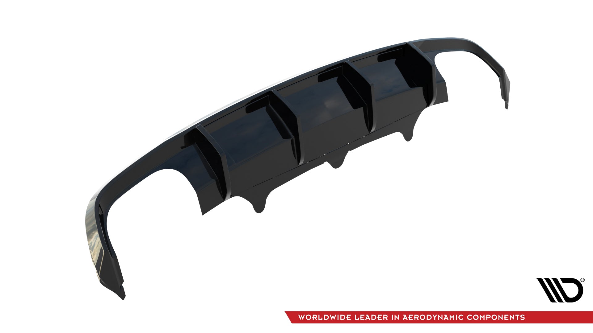 Maxton Design - Diffusor Heck Ansatz für Audi S6 Avant C7 - Aerowerk.