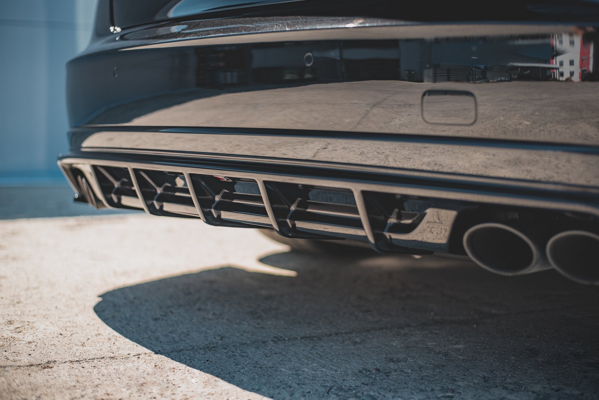 Maxton Design - Diffusor Heck Ansatz für Audi S8 D4 Facelift - Aerowerk.