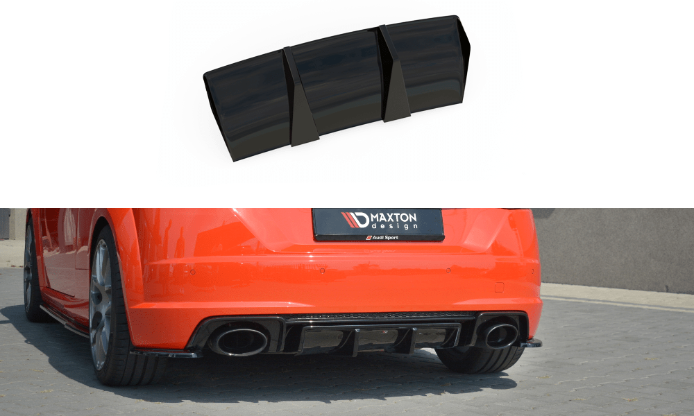 Maxton Design - Diffusor Heck Ansatz für Audi TT RS 8S - Aerowerk.