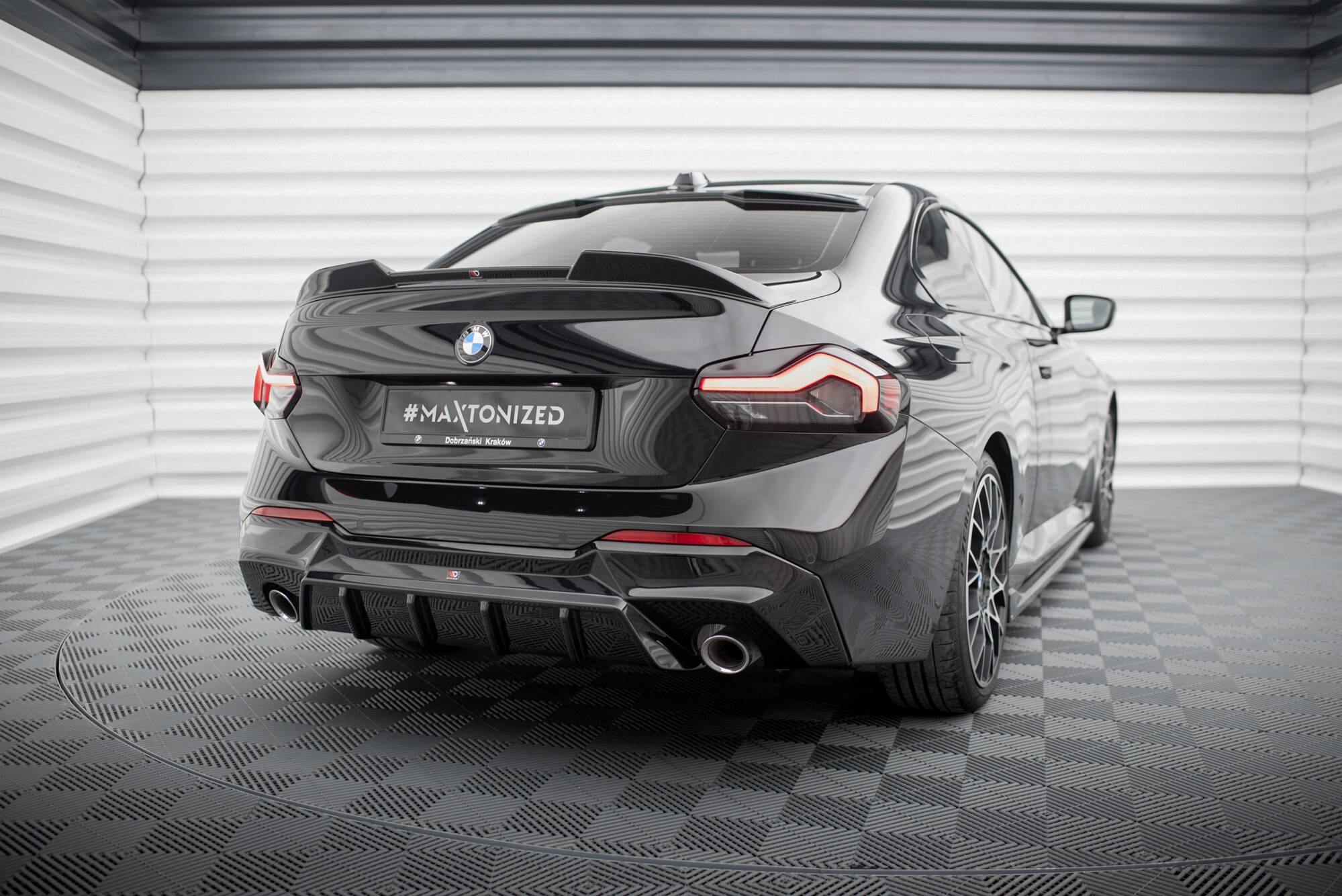 Maxton Design - Diffusor Heck Ansatz für BMW 2er G42 - Aerowerk.