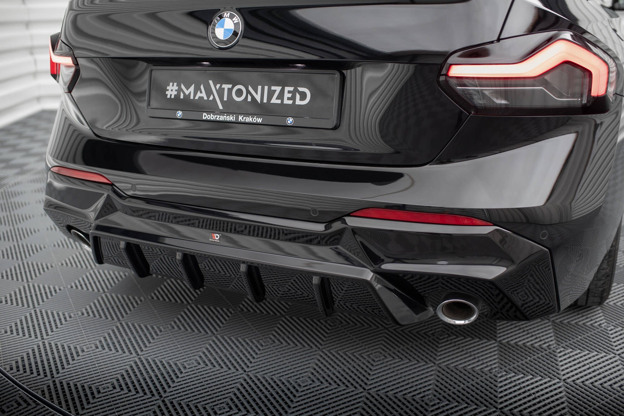 Maxton Design - Diffusor Heck Ansatz für BMW 2er G42 - Aerowerk.