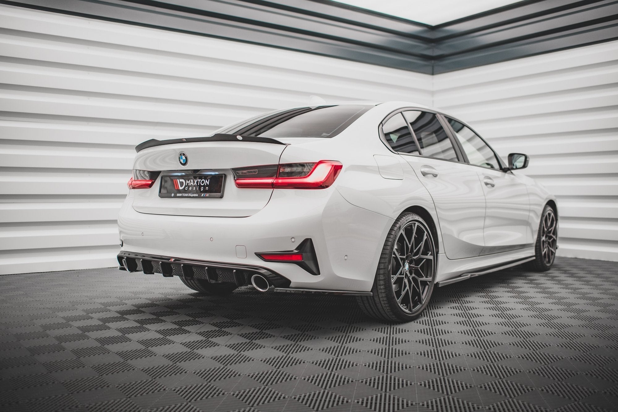 Maxton Design - Diffusor Heck Ansatz für BMW 3er G20 / G21 - Aerowerk.