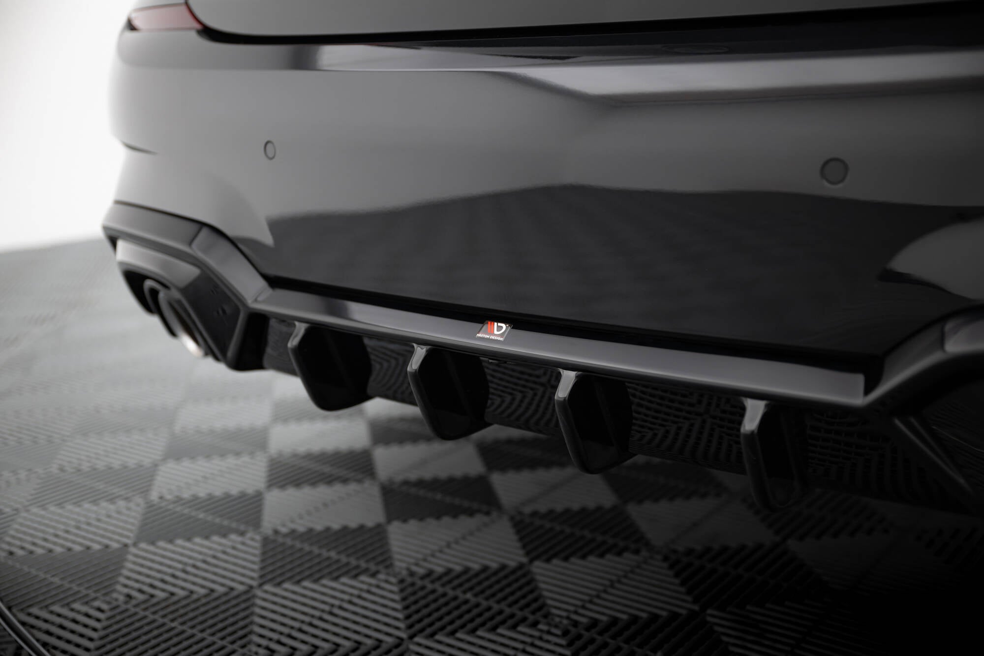 Maxton Design - Diffusor Heck Ansatz für BMW 3er M - Paket G20 / G21 - Aerowerk.