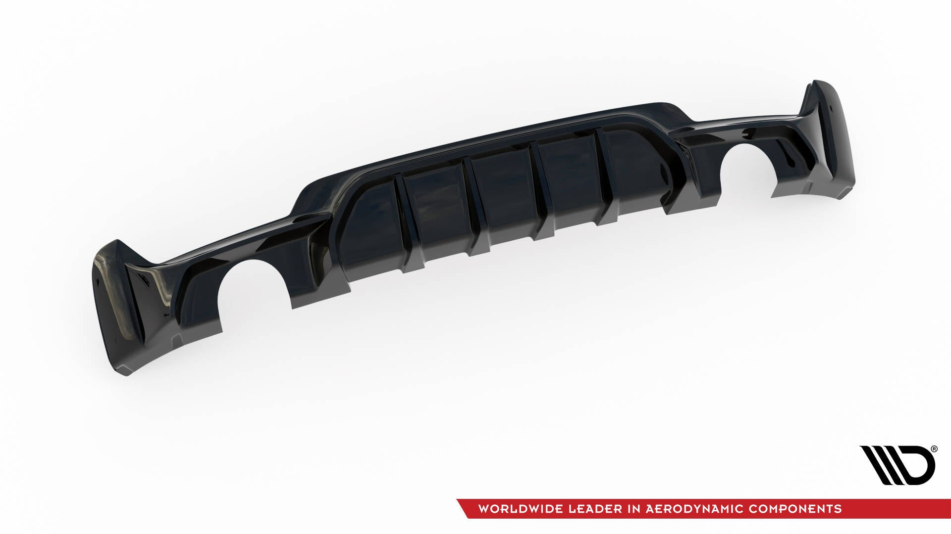 Maxton Design - Diffusor Heck Ansatz für BMW 4er Coupe / Gran Coupe / Cabrio M - Paket F32 / F36 / F33 (Einzelauspuff li. re.) - Aerowerk.