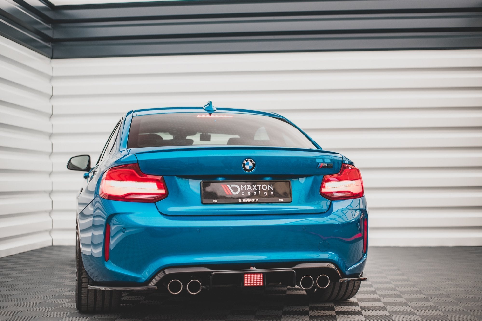 Maxton Design - Diffusor Heck Ansatz für BMW M2 F87 - Aerowerk.
