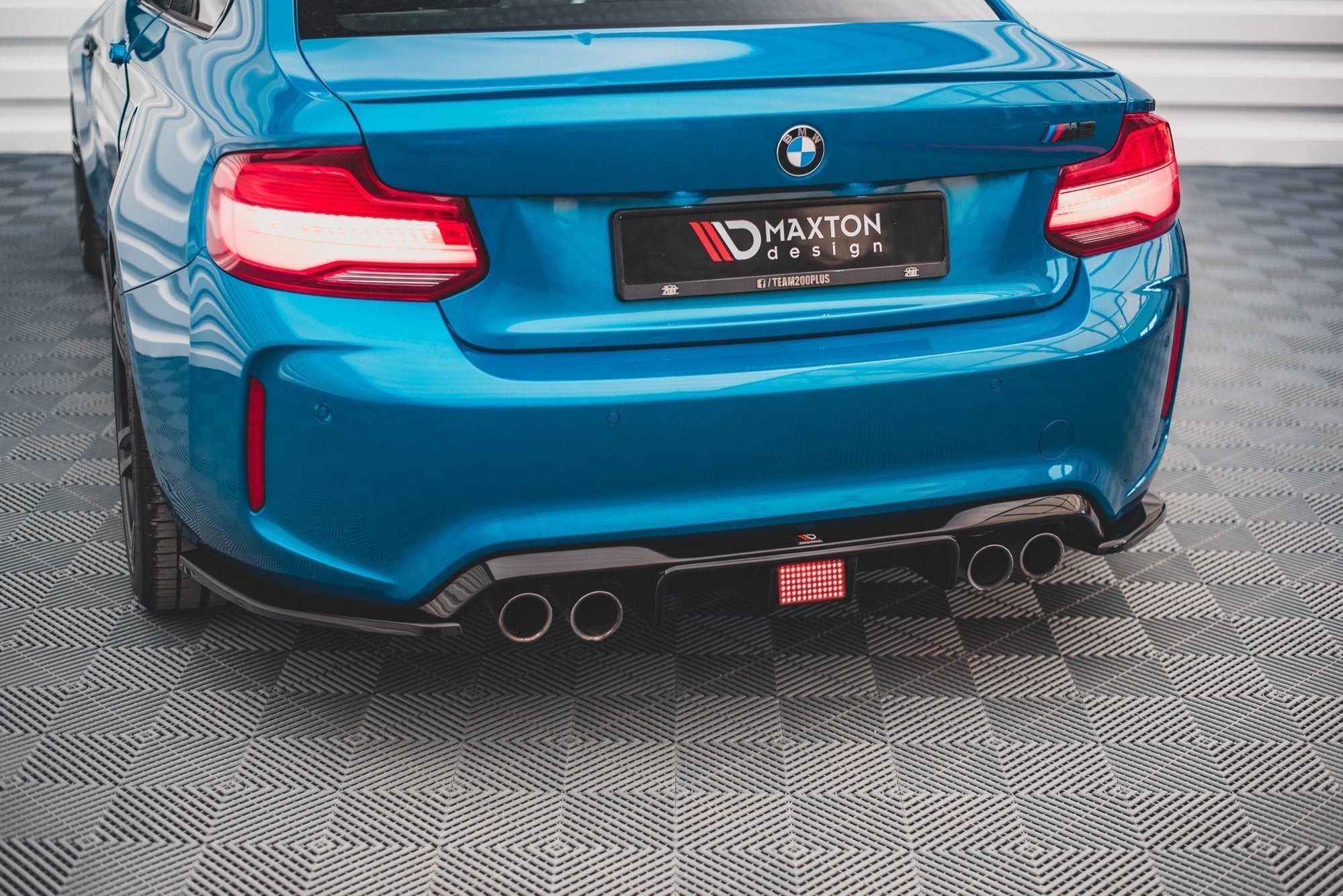 Maxton Design - Diffusor Heck Ansatz für BMW M2 F87 - Aerowerk.