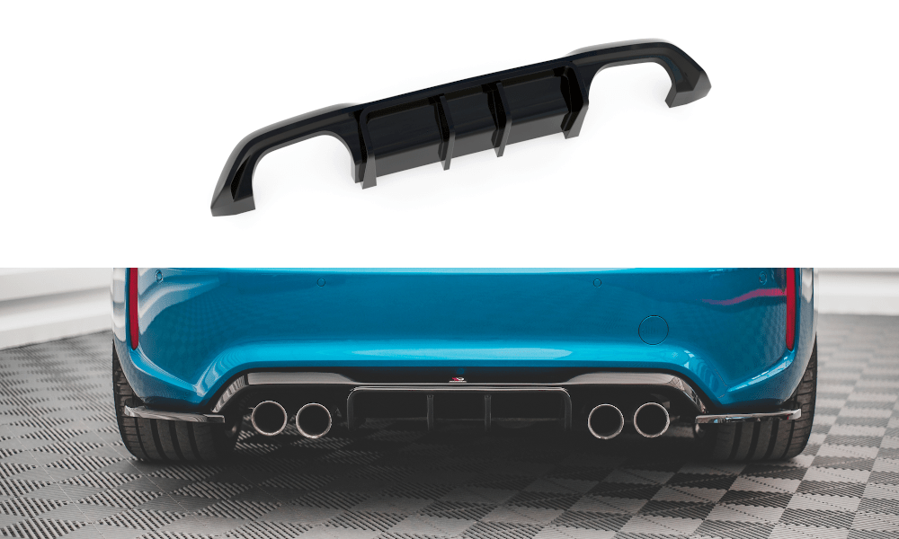 Maxton Design - Diffusor Heck Ansatz für BMW M2 F87 - Aerowerk.