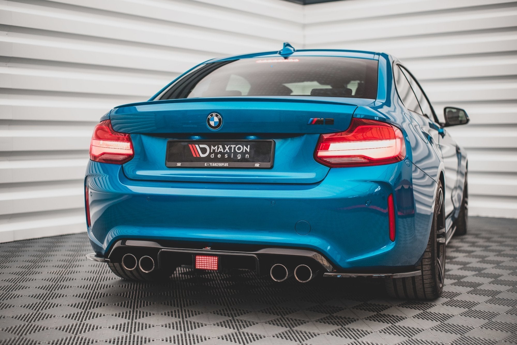 Maxton Design - Diffusor Heck Ansatz für BMW M2 F87 - Aerowerk.