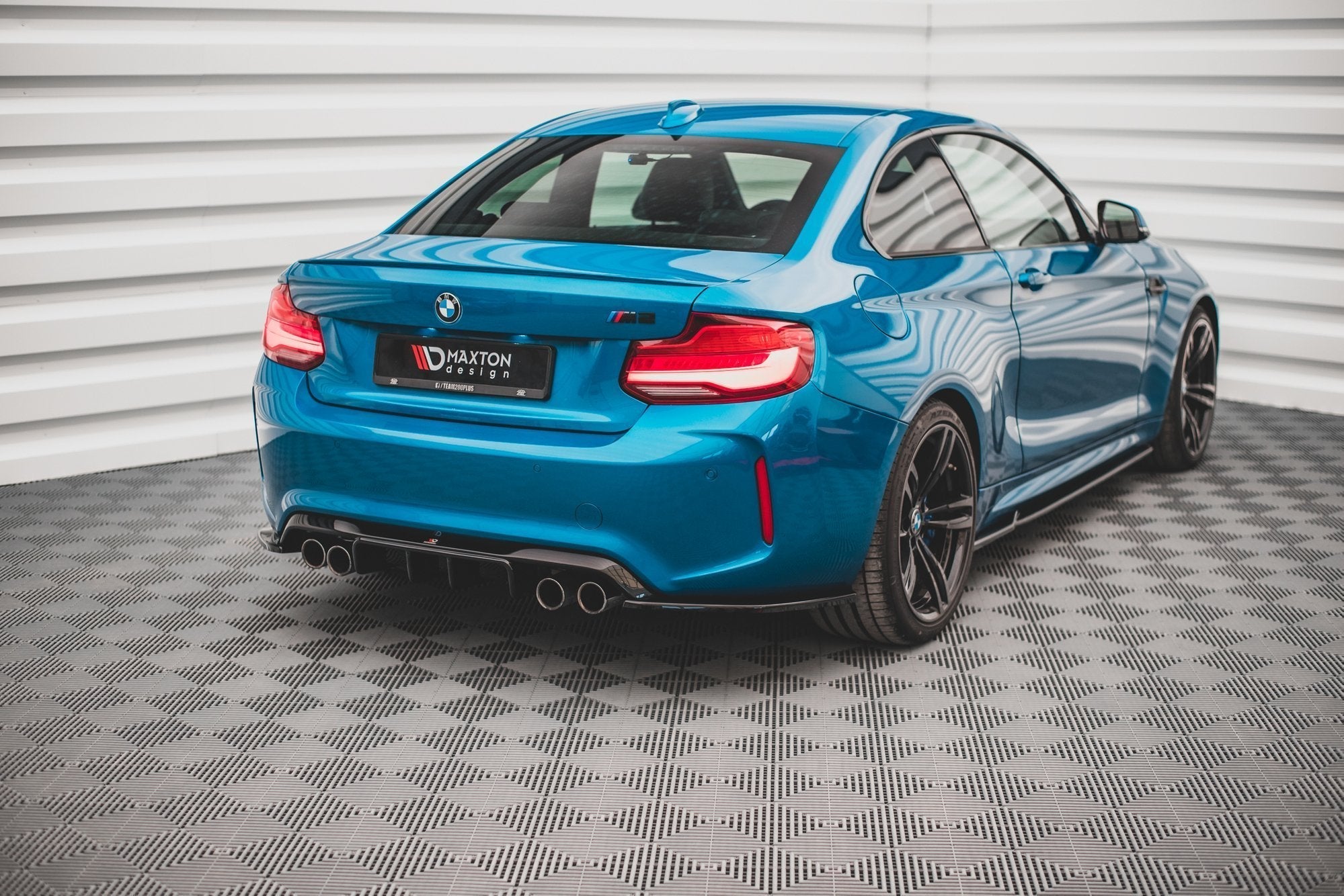 Maxton Design - Diffusor Heck Ansatz für BMW M2 F87 - Aerowerk.