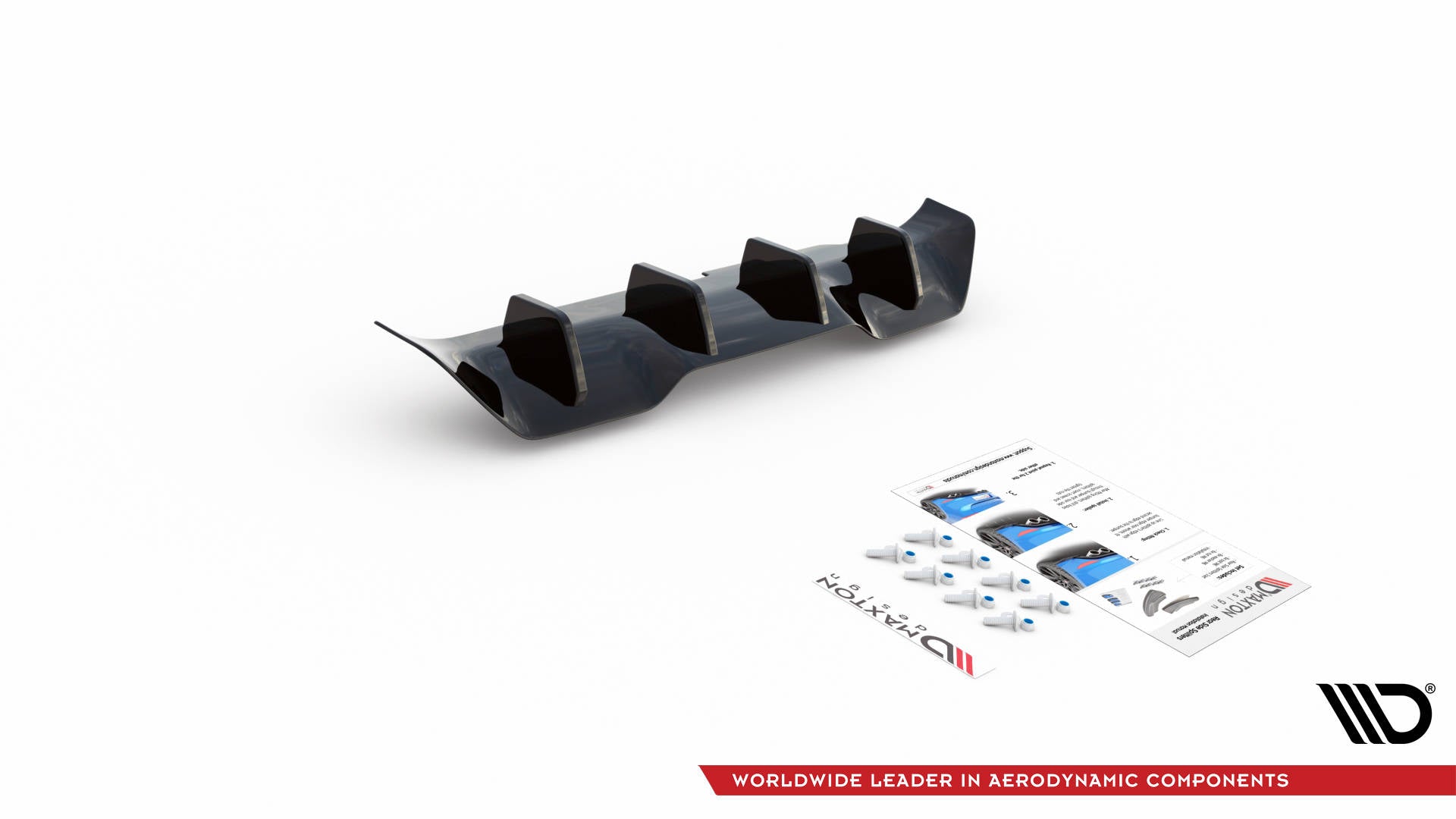 Maxton Design - Diffusor Heck Ansatz für BMW M235i Gran Coupe F44 - Aerowerk.
