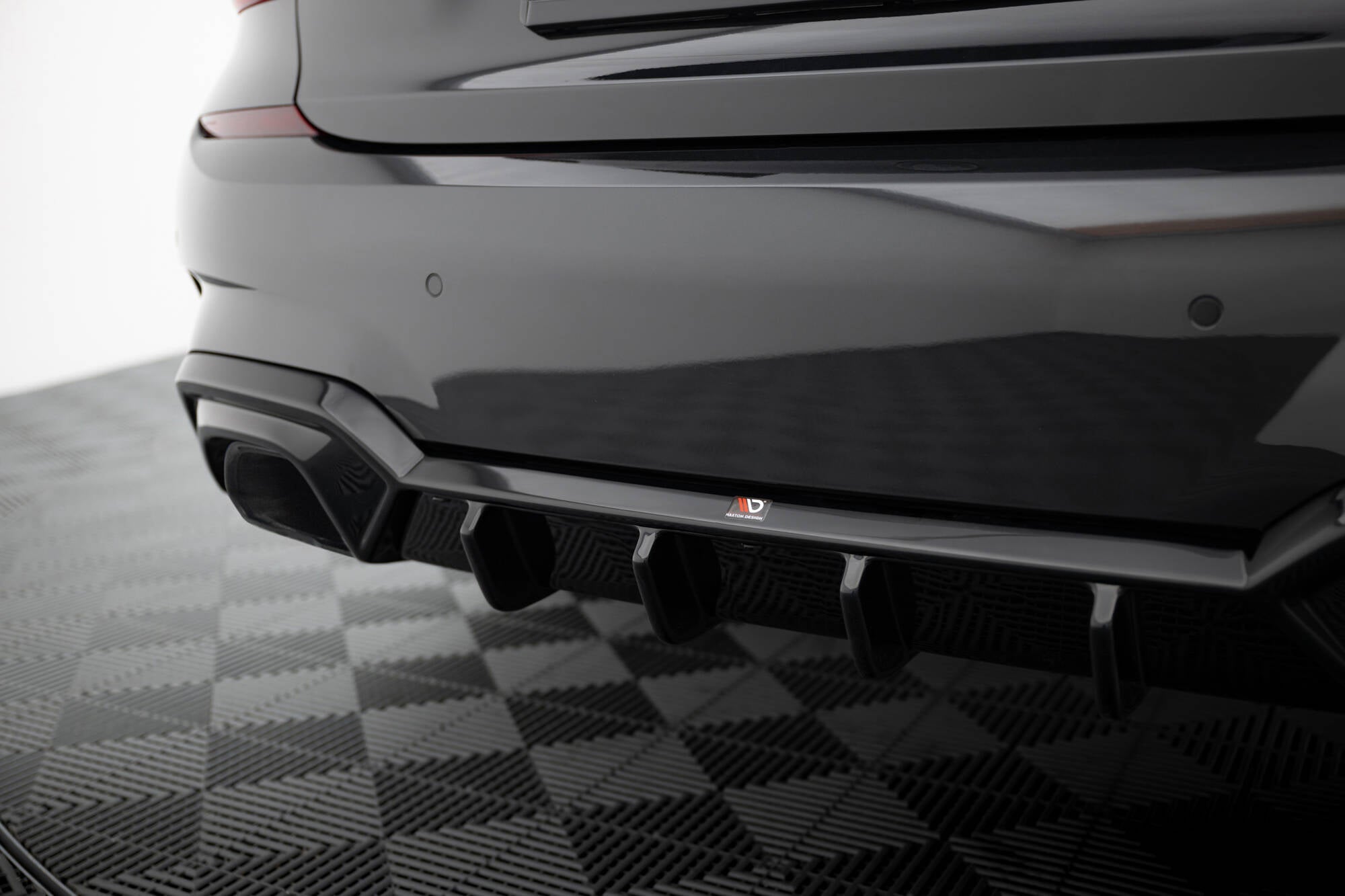 Maxton Design - Diffusor Heck Ansatz für BMW M340i G20 / G21 - Aerowerk.