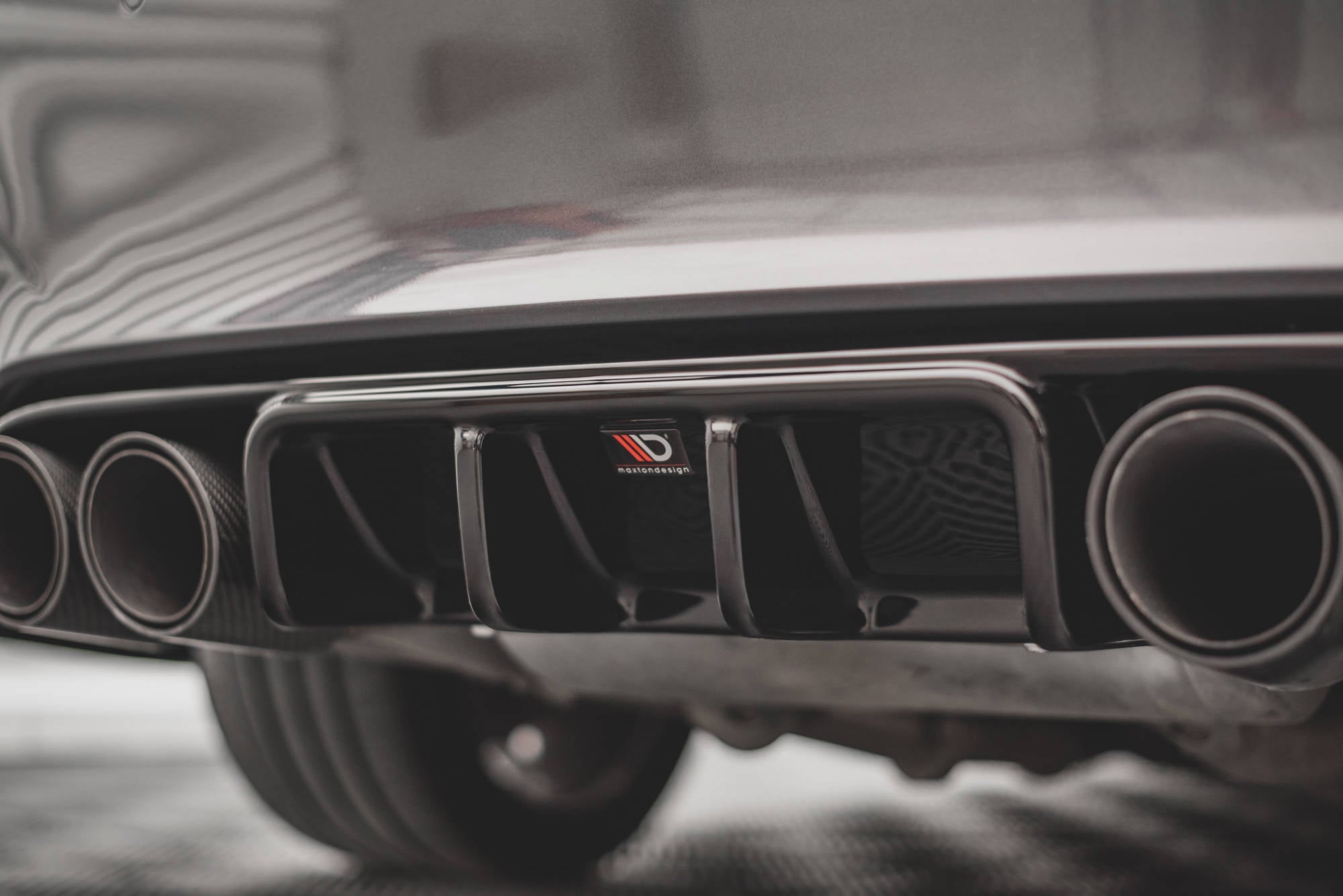 Maxton Design - Diffusor Heck Ansatz für BMW M4 F82 - Aerowerk.