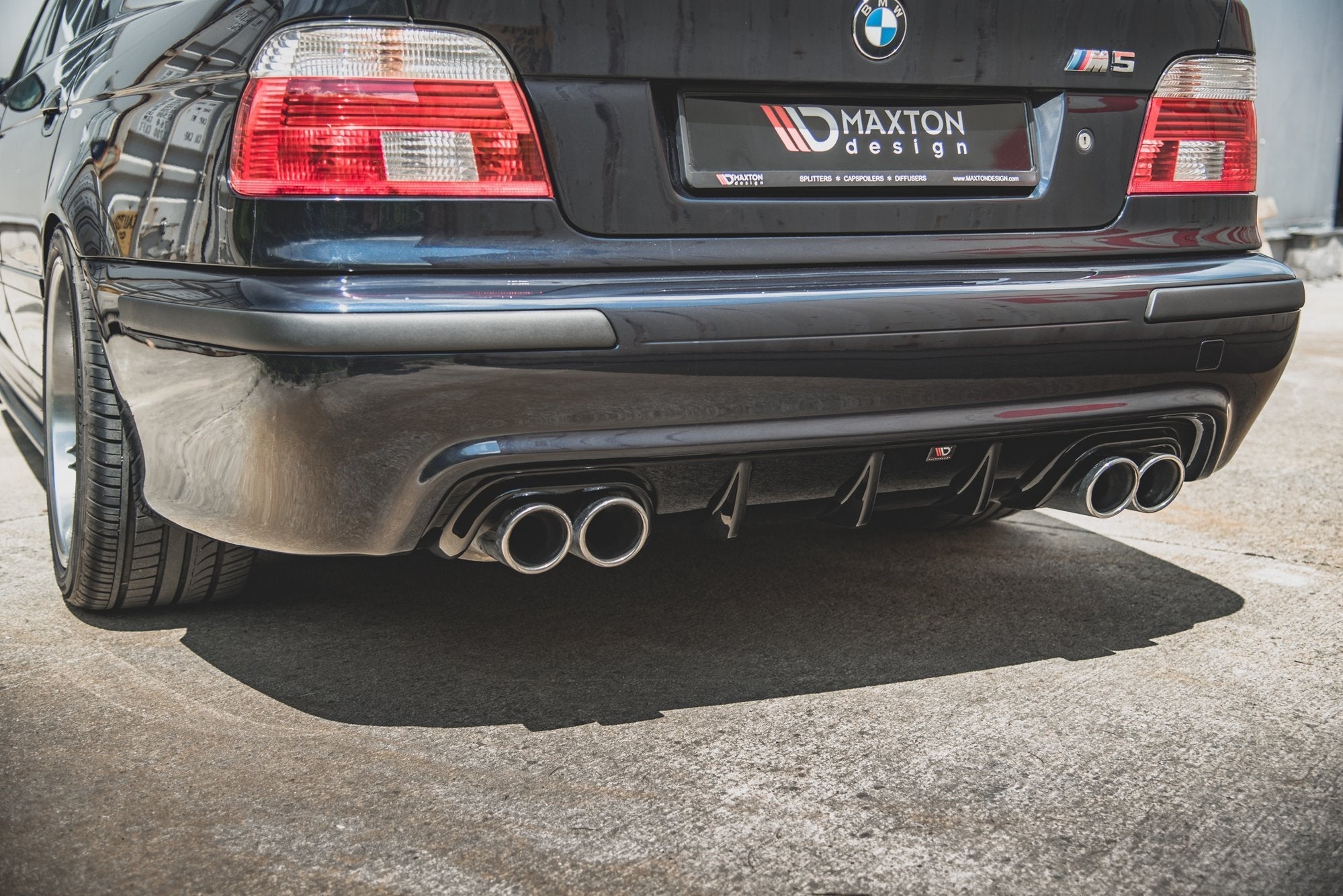 Maxton Design - Diffusor Heck Ansatz für BMW M5 / 5 M - Paket E39 - Aerowerk.